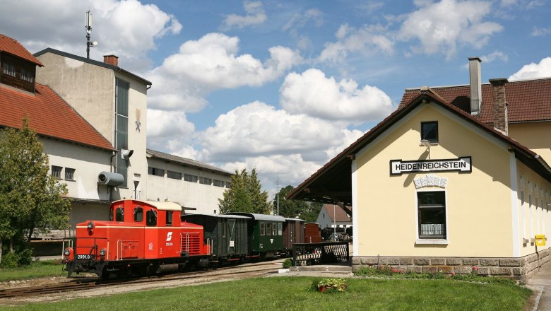 Bahnhof Heidenreichstein, &copy; Schneider