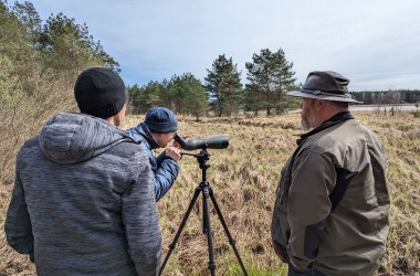 Vogelbeobachtung im Naturpark