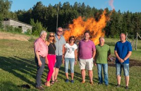 Sonnwendfeuer, © Naturpark Heidenreichsteiner Moor