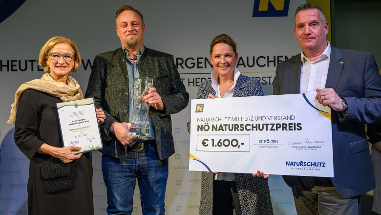 NÖ Naturschutzpreis Überreichung, © NLK Burchhart